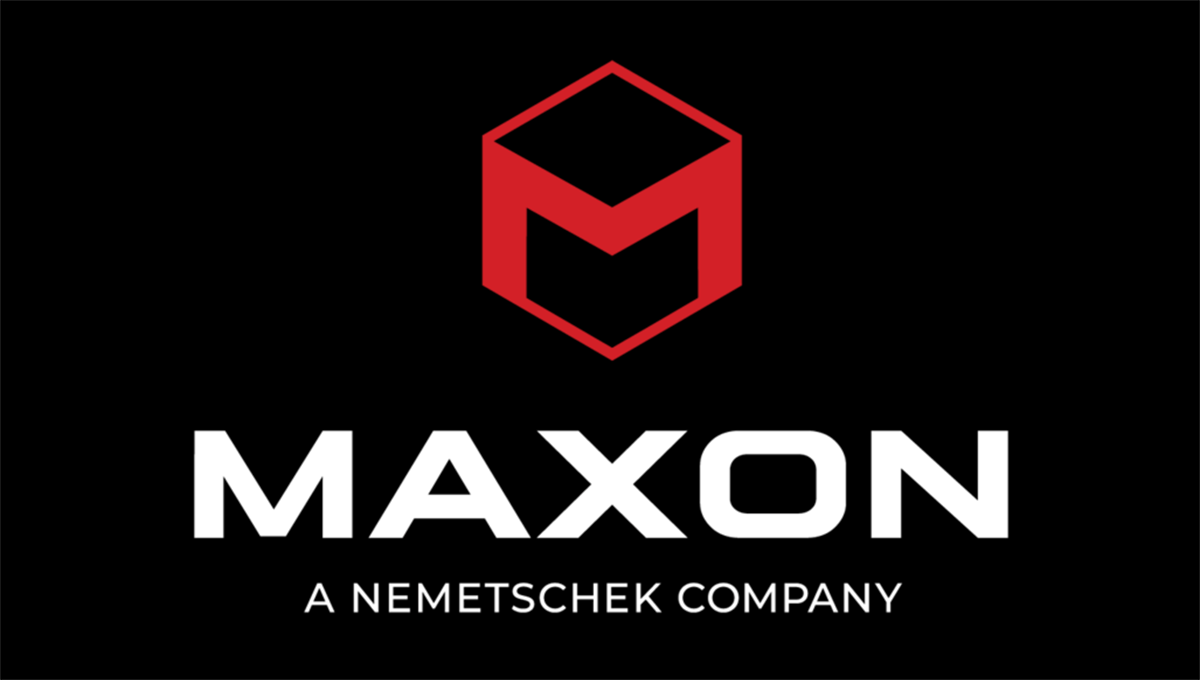 Maxon推出了品牌设计新的标志设计