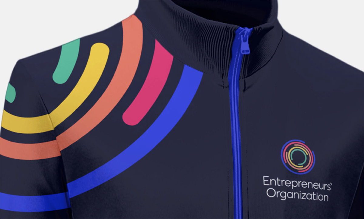 品牌设计公司为EO设计了新的logo设计和VI设计的品牌形象设计。