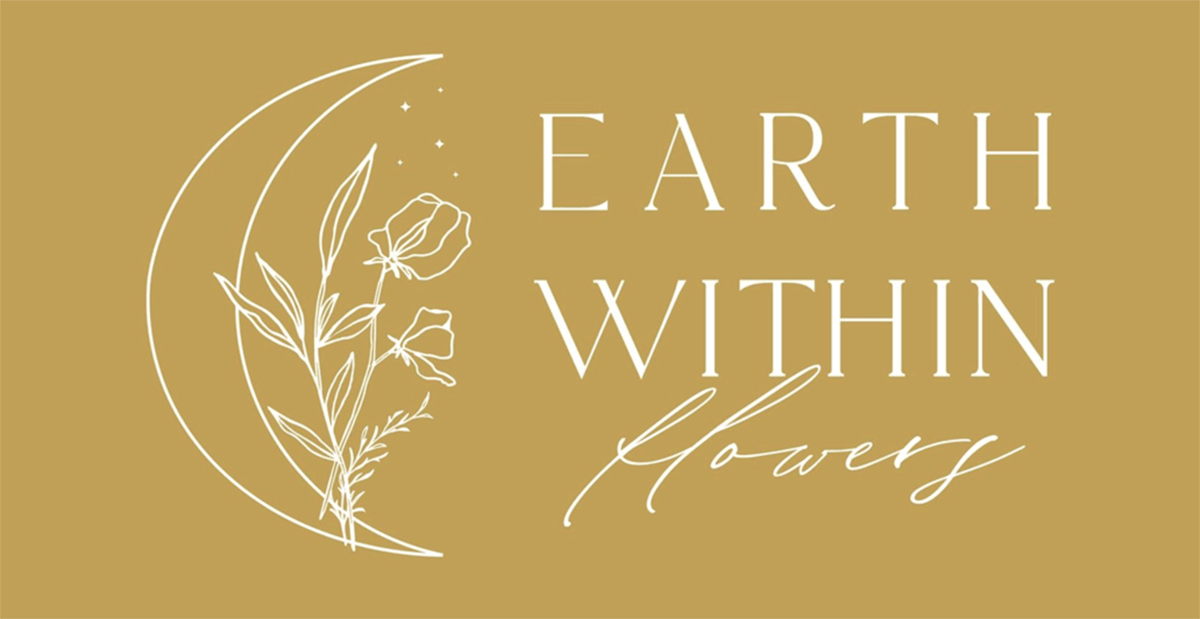 花店Earth Within Flowers宣布推出其全新的标志设计和网站设计